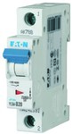 1-pole miniature circuit breaker PLSM-C20-MW