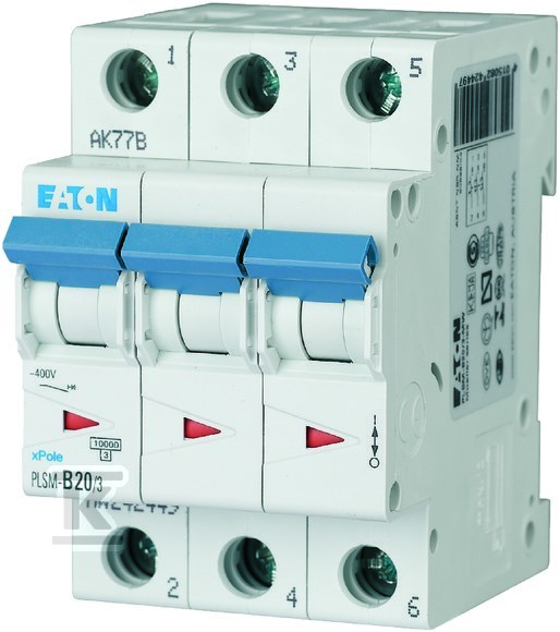 3-pole miniature circuit breaker - 242475