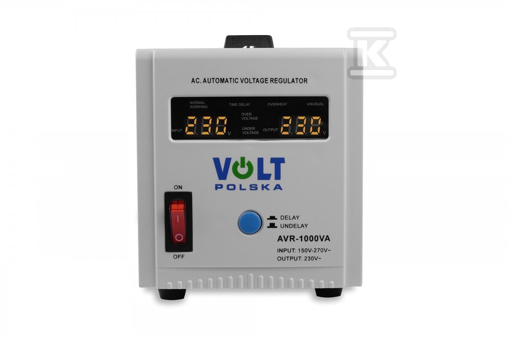 Voltage stabilizer AVR 1000VA 8-11% - 5AVR1000SE