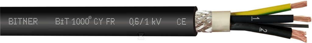 Cable BiT 1000 CY FR 2x1,5mm2 0,6/1 kV - S66610