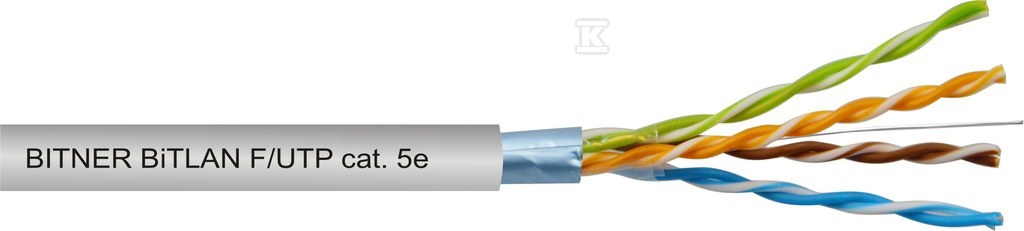 BiTLAN-Telekommunikationskabel F/UTP - TI0007