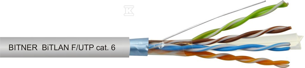 BiTLAN távközlési kábel F/UTP 4x2x23 - TI0048