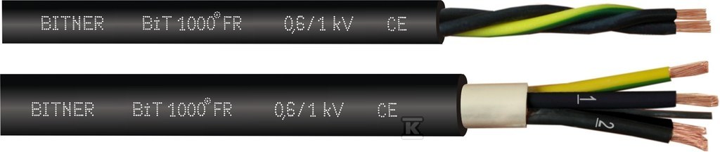 Kabel sterowniczy BiT 1000 FR 3G1,5 - S66233