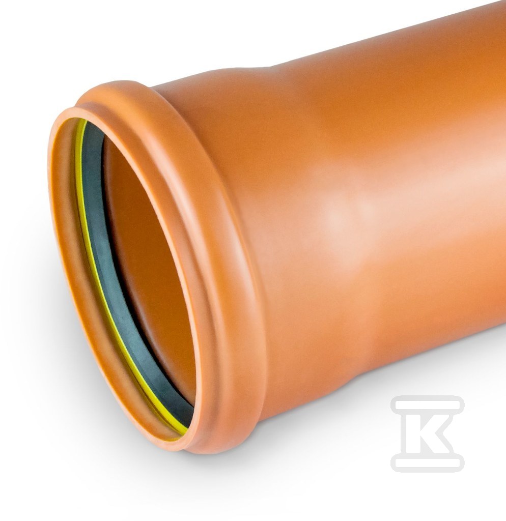 External PVC sewage pipe 160X4.7X2000 - 032343L200