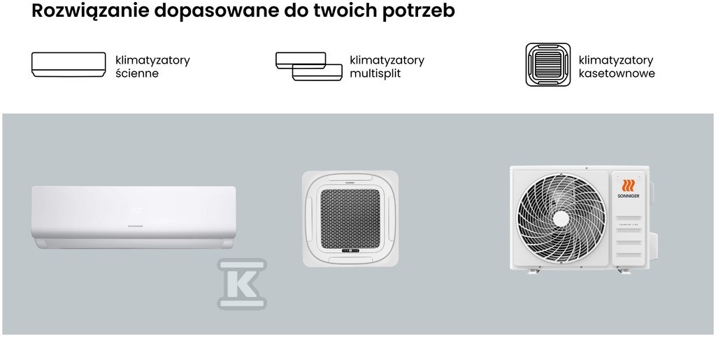 Air conditioner 5.1 kW wall split - AC0008