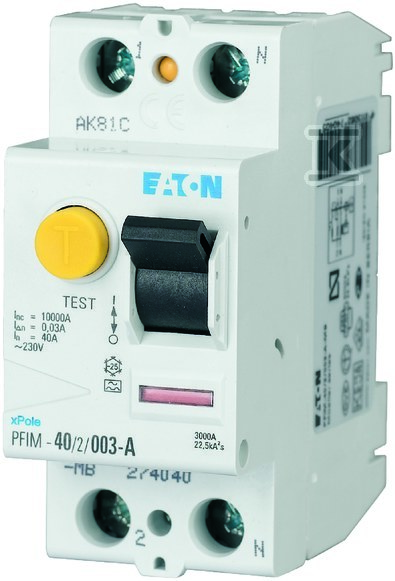 2-pole residual current circuit breaker - 235423