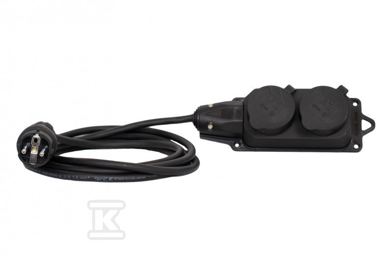 Przedłużacz listwowy 2x230V OW - 32975-4