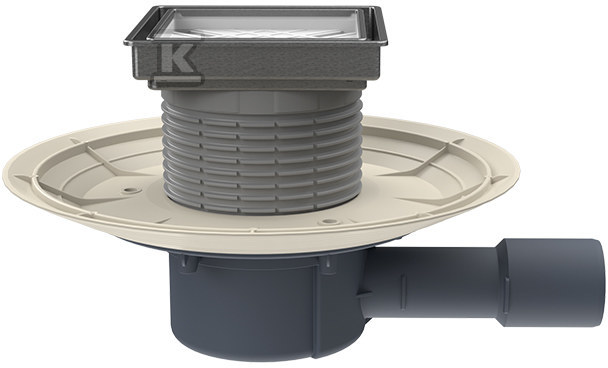 Wpust stropowy DN50 poziomy z blokadą - HL510PRBLUE-3020
