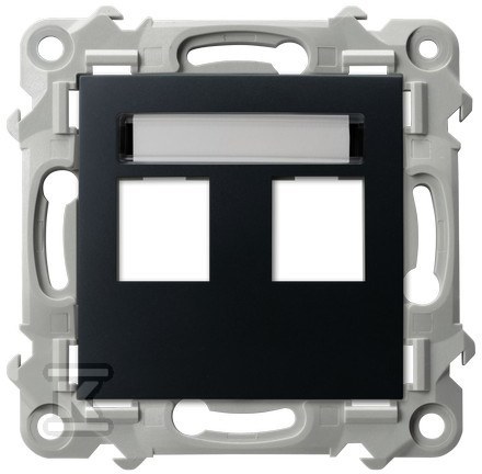 Корпус для подвійної розетки Keystone - GPK-2Z/P/33