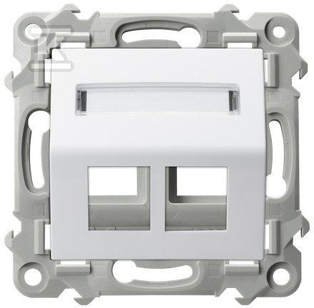 Корпус подвійного гнізда Keystone - GPK-2ZS/P/00