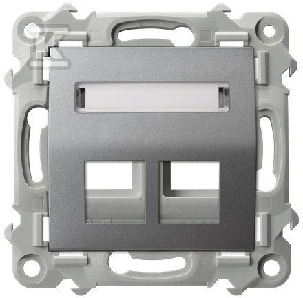 Корпус подвійного гнізда Keystone - GPK-2ZS/P/70