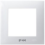 Ramka pojedyncza do łączników IP-44 - BIAŁY, SZAFIR