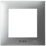Одинарна рамка для з’єднувачів IP-44 — СРІБЛО, СИАМ