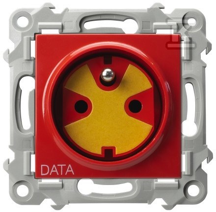Gniazdo pojedyncze z uziemieniem DATA z - GP-1ZZK/M/00
