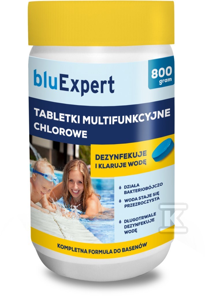 Tabletki MULTICHLOR 800g (40 tabletek x - D3-001-0040-00-MUL