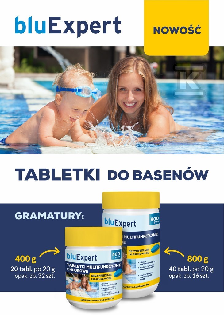 Tabletki MULTICHLOR 800g (40 tabletek x - D3-001-0040-00-MUL