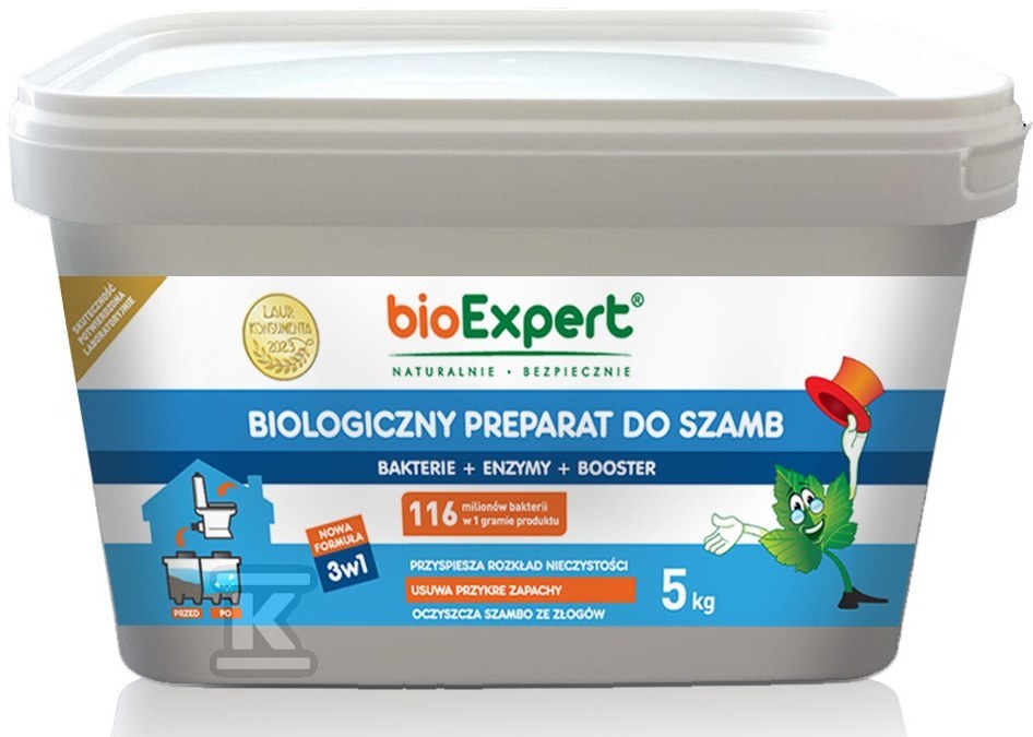 Preparat biologiczny do szamb - D3-007-5000-00-PL