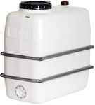 Cysterna/zbiornik magazynowy PEHD 1100L, do stosowania wewnątrz budynku, kolor biały