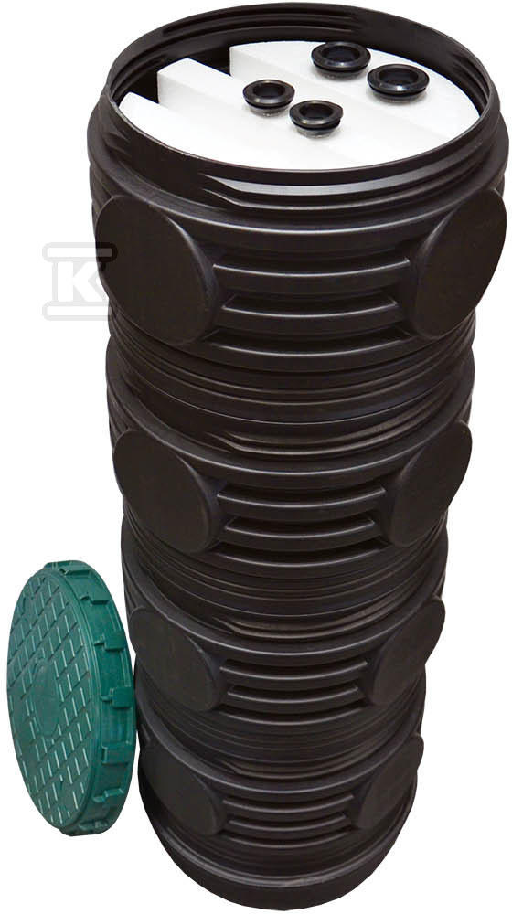 Studnia wodomierzowa PEHD D400 H1250 z - W-494