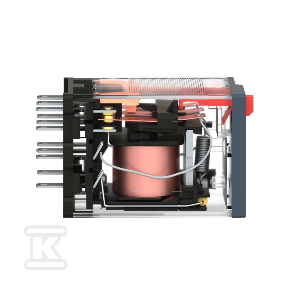 Przekaźnik miniaturowy Zelio RXM LED - RXM3AB2P7