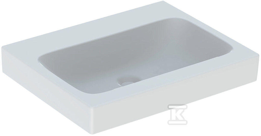 Umywalka iCon, B60 cm, H15.5 cm, T48.5 - 124061600