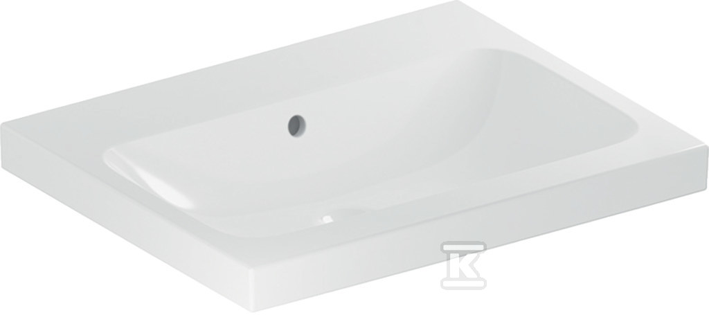 Umywalka iCon Light 60 cm bez otworu z - 501.834.00.3