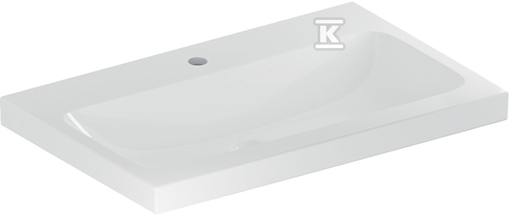 Umywalka iCon Light 75 cm z otworem na - 501.835.00.5
