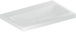 Umywalka iCon Light 75 cm bez otworu bez przelewu