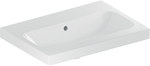 Umywalka iCon Light krótka 60 cm bez otworu z przelewem