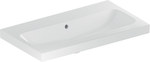 Umywalka iCon Light krótka 75 cm bez otworu z przelewem