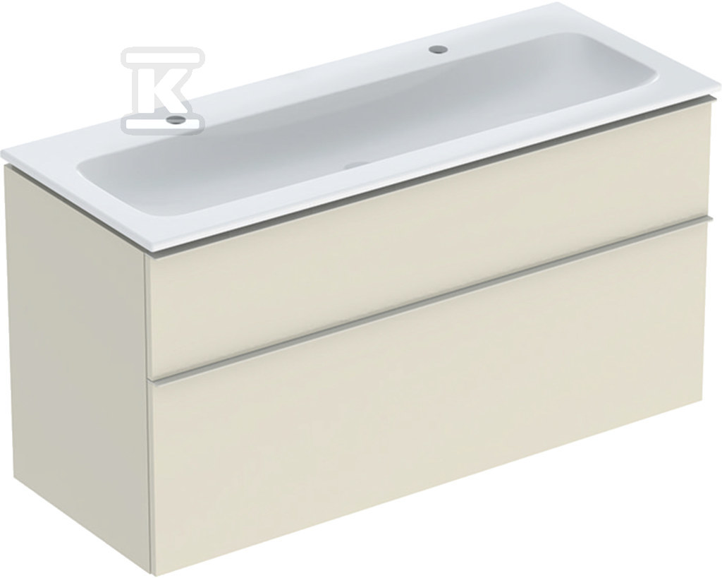 Zestaw: umywalka meblowa iCon slim z - 502.338.JL.1