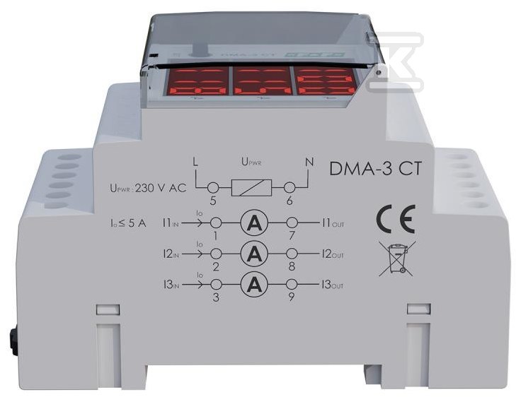 Cyfrowy wskaźnik wartości natężenia - DMA-3-CT