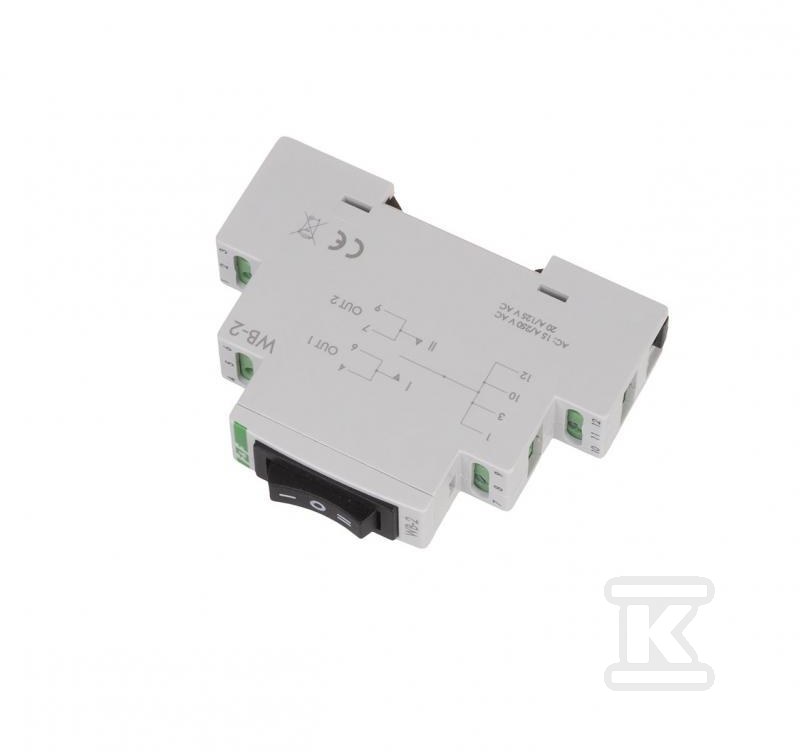 Модульний трипозиційний перемикач WB-2 - WB-2