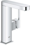 GROHE Plus Single lever basin mixer, Size M, chrome, flow restrictor 5.7 l / min, 28 mm ceramic head, with push-open plug