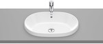 GAP countertop washbasin oval 55x39cm, with overflow