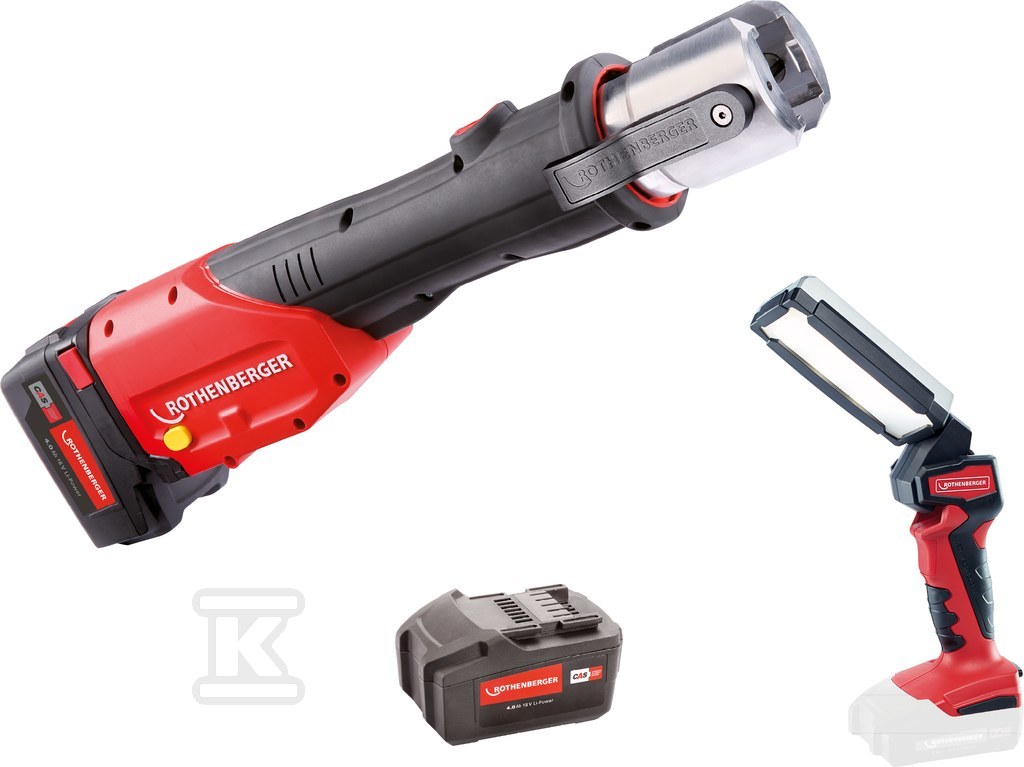 Set: ROMAX 4000 crimper + AKU 4Ah/18V + - 1000001840LED