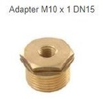 Мідний адаптер M10x1 з клином та ущільнювачами, для теплолічильника HYDROCAL M4