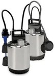 Single-phase stainless steel drainage pump with float switch, type DOC3/A, ELP 220-240V 50Hz