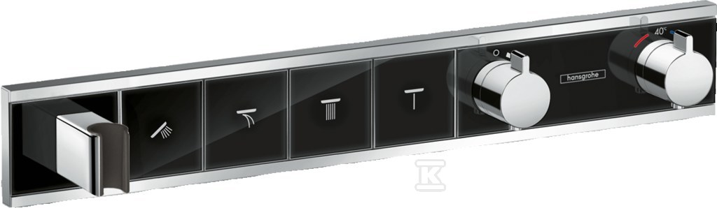 Bateria termostatyczna RainSelect, do 4 - 15357600