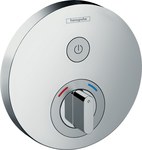 Змішувач для душу ShowerSelect S для 1 споживача, прихований монтаж, зовнішній елемент хром