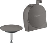 Зовнішній елемент комплекту наповнення, зливу та переливу Exafill S чорний матовий