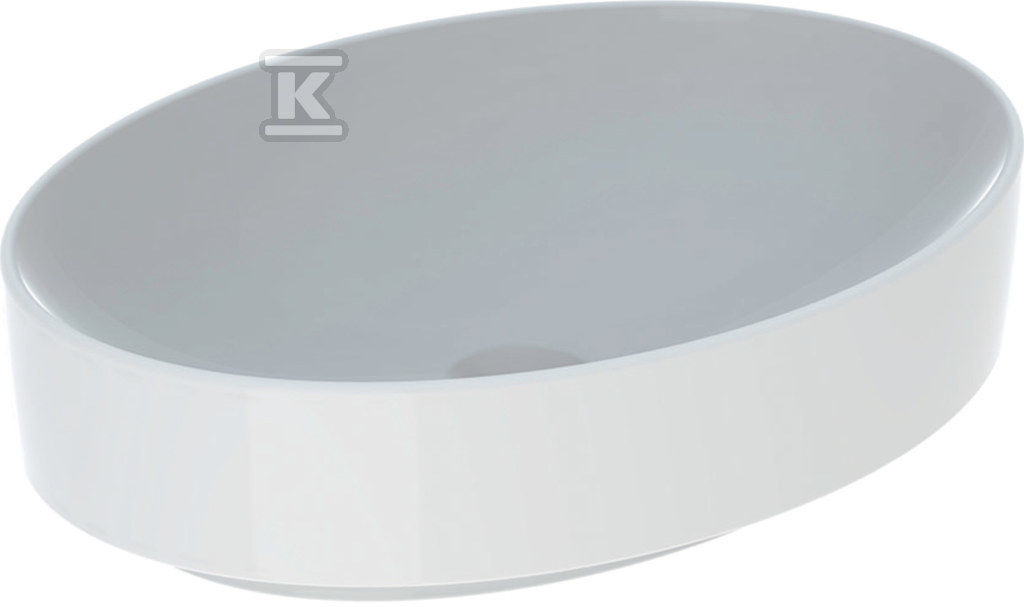 Variform countertop washbasin, oval, - 500.771.00.2