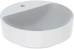 Variform countertop washbasin, round, D45 cm, H15.8 cm, without overflow, with tap hole