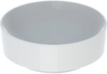 Variform countertop washbasin, round, D40 cm, H15.8 cm, without overflow, without tap hole