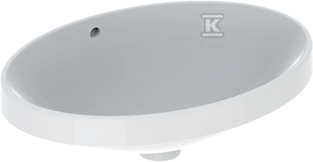 Variform washbasin recessed into the - 500.716.01.2