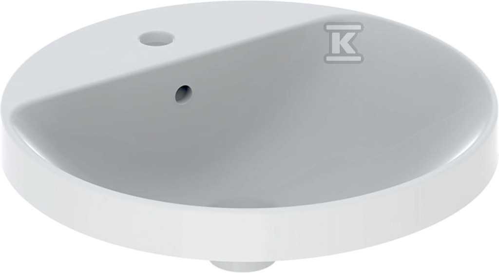 Variform washbasin recessed into the - 500.704.01.2