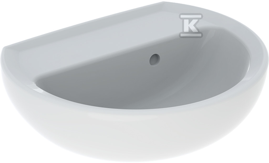 REKORD 45 cm oval washbasin with tap - K91045000