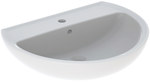 REKORD 65 cm oval washbasin, with tap hole, with overflow