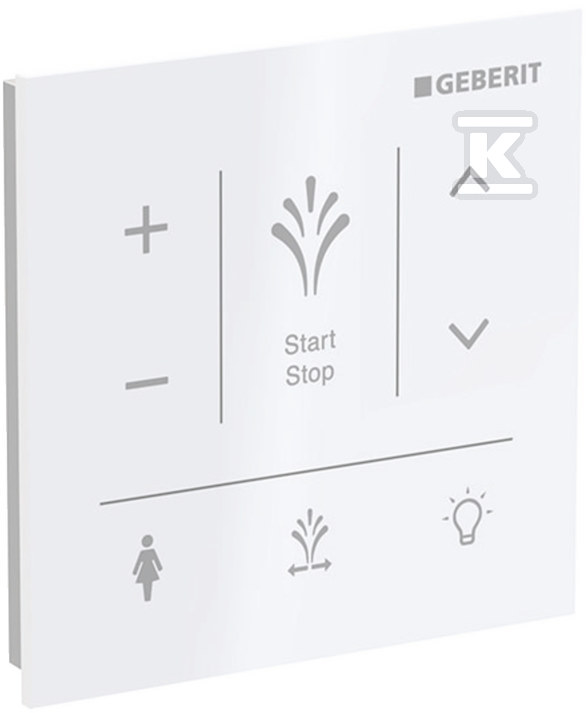 Wall control panel for Geberit - 147.041.SI.1