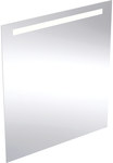 Option Basic Square Podświetlane lustro, B80cm, H90cm, T3.2cm, oświetlenie u góry, Aluminium anodyzowane